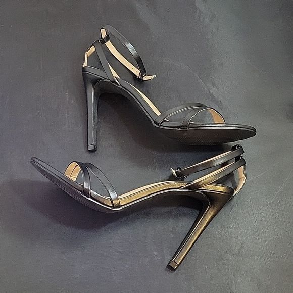 BRAND NEW GLAZE DOUBLE STRAP HIGH HEEL STILETTOS SANDAL - Picture 12 of 14